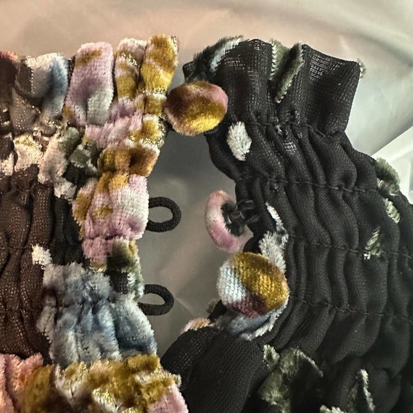 Yumi Kim Lexington Ave Blouse in Timeless Velvet Burnout Size Small - Picture 6 of 12